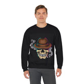 Gangster Skull - Men's Heavy Blend™ Crewneck Sweatshirt